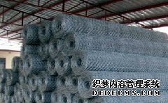 铅丝笼制工程布局及其特性